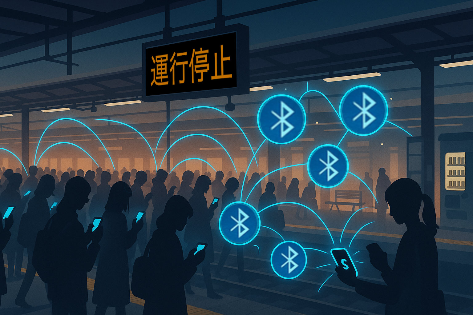 駅のホーム